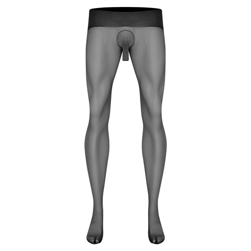 Mens Pantyhose Transparent Stockings Dance Wear Nightwear Nylon Underwear Sissy - Picture 14 of 114