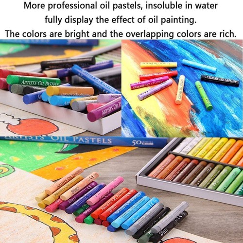 Mungyo Oil Pastel Set – 12/25/50 Washable Non-toxic Crayons for Artists - Picture 6 of 9