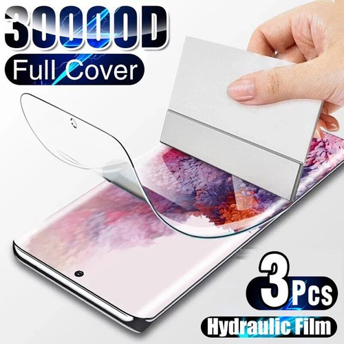 Film Hydrogel Screen Protector Clear For Samsung S23 S22 Ultra S21 FE S20 Plus - Picture 26 of 36