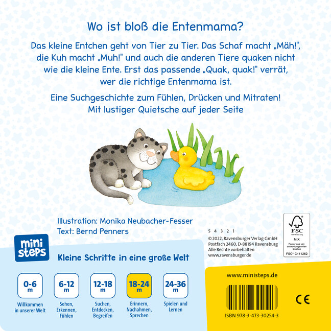 Thumbnail - Ministeps: Quak Bist Du Meine Mama? | Ab 18 Monaten | Bernd Penners |