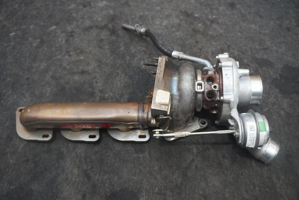 Турбокомпрессор левый двигатель 2780903780 от оригинального производителя Mercedes S550 W222 2012-2017 - Изображение 2 из 4