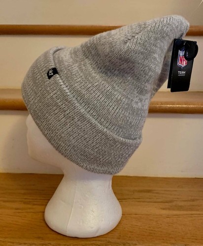 NFL~GORRA~BEANIE~NUEVO CON ETIQUETAS Minnesota Vikings tejido gris estilo puño~GORRA~NUEVA CON ETIQUETAS - Imagen 5 de 5