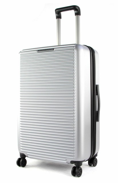 MANDARINA DUCK Tank Case Trolley M Trolley Silber Tasche Grigio MANDARINA DUCK Tank Case Trolley M Trolley Silber Tasche Grigio