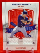 Max Kepler 2021 Panini Chronicles America's Pastime Dual Patch #61 Minnesota 🔥