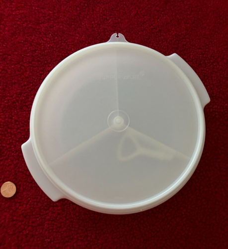 Vtg Tupperware Divided Party Tray Suzette Relish Condiment Candy Nuts 3 pc #608 - Bild 4 von 4