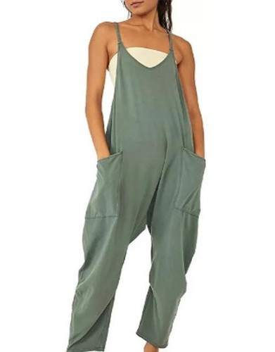 New Movement Damen Hot Shot Einteiler Jumpsuit Washed Black - Bild 11 von 12