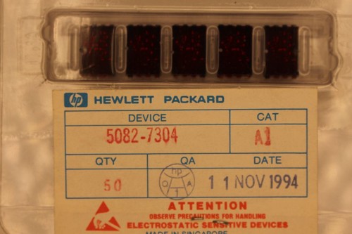 HP5082-7304 - 3 Piezas Indicador LED Decimal 1+ - - Imagen 2 de 2