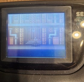 recapped SEGA Game Gear Portable Handheld System Black with Batman Returns