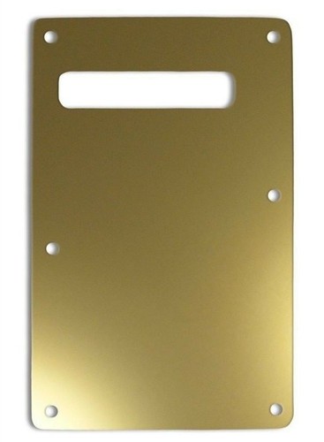 NEW BACKPLATE STRAT - Effet Miroir - gold - pour guitare stratocaster - Imagen 2 de 3