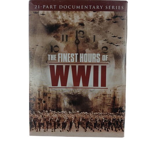 The Finest Hours of WWII 21-Part Documentary Series 6-Disc DVD Set World War II
