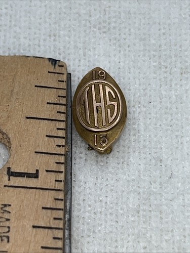 14k Gold 1913 Shepard School Award Pin THS Antique 1.67 Grams - Bild 2 von 9