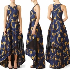 Sachin + Babi Noir Clarette Gown Evening Formal Dress Wedding Guest Party 12