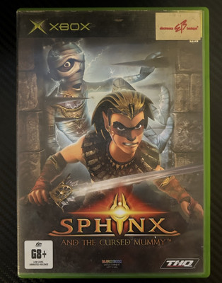 Rage variant cover Sphinx And The Cursed Mummy XBOX Original