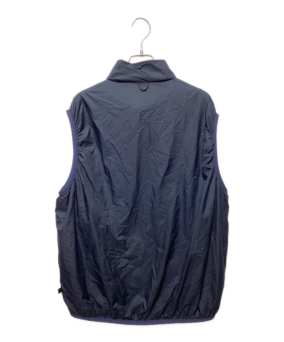 DAIWA PIER39 TECH REVERSIBLE WIND SHIELD VEST Size: M Navy Men BJ