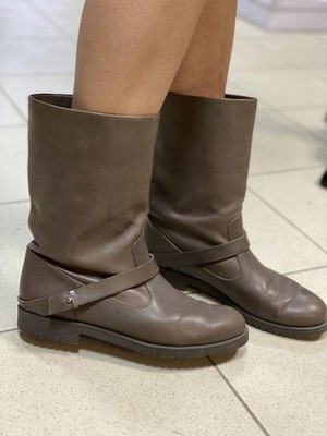 women jil sander boots brown 39