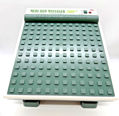 Medi-Rub Massager 2000 Plus MR-3F 2 Speed Vibrating Foot Massager NEW OPEN BOX - Picture 2 of 10