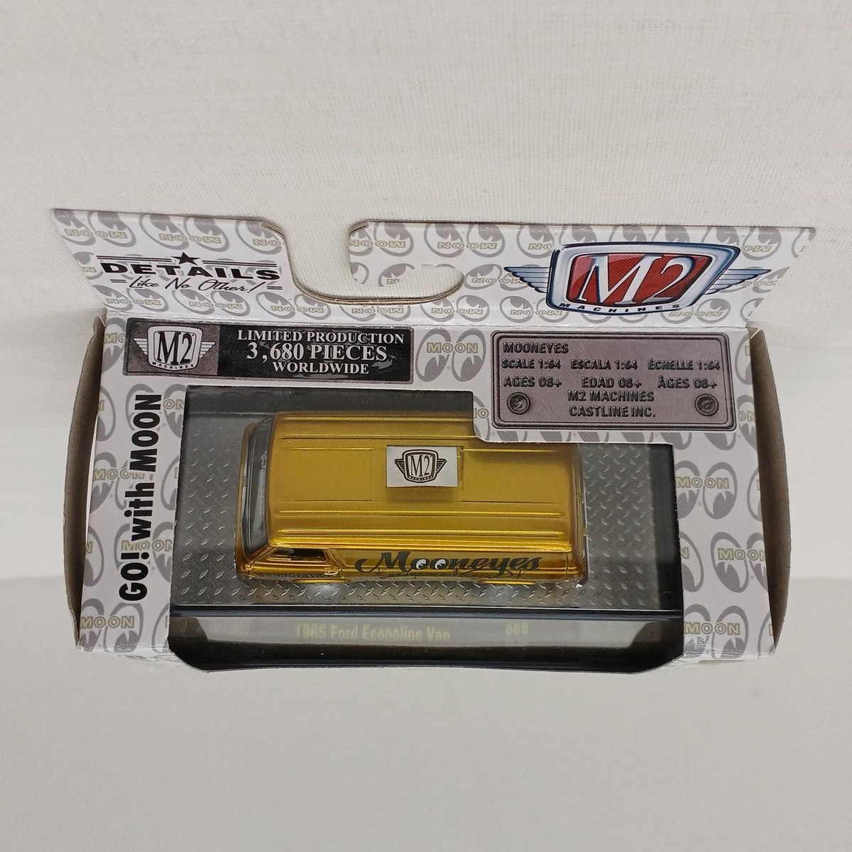 CHASE! M2 '64 エコノライン \"MQQN Equipped\" M2 Machines 1/64 Chase Ford Econoline Mooneyes | eBay