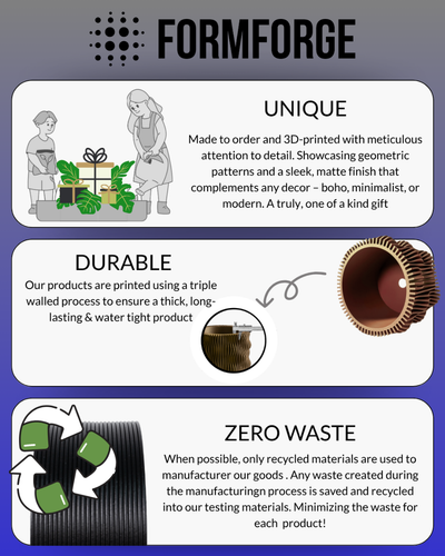 Hexagonal Geometric Plastic Coaster Set - Picture 11 of 11