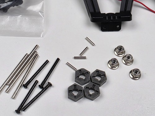 MJX Hyper Go 14210 Roller Slider Chassis Spoiler Bumper Extras 1/14 RC Parts Lot - Picture 14 of 18