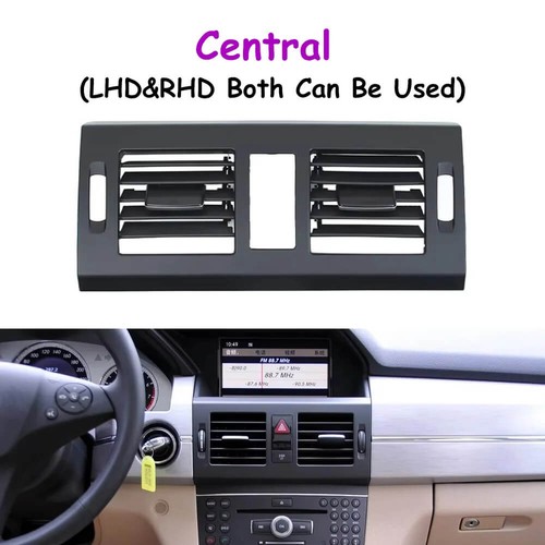 Dashboard Console Central A/C Vent Grille Outlet For Mercedes GLK X204 2008-2012 - Picture 8 of 8