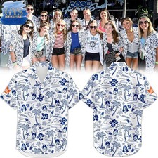 MLB Dodgers Hawaiian Night Hawaiian Shirt Size S-5XL