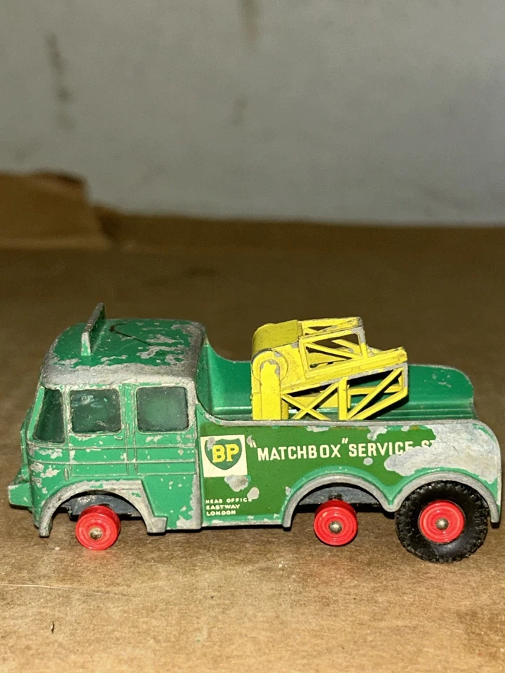 Lesney King Size Matchbox Series BP Service Station #12 Foden Breakdown Tractor - Image 4 of 4