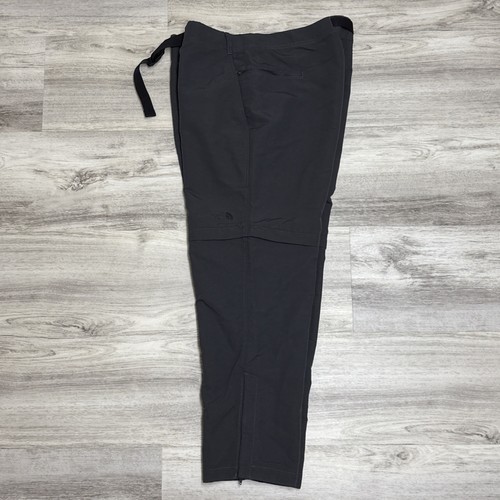 The North Face Paramount Trail Pants Mens 36 x 28 Gray Convertible to 9” Shorts - Picture 8 of 15