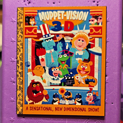 Disney Muppet-Vision 3D Muppets Attraction Jumbo Fantasy Pin