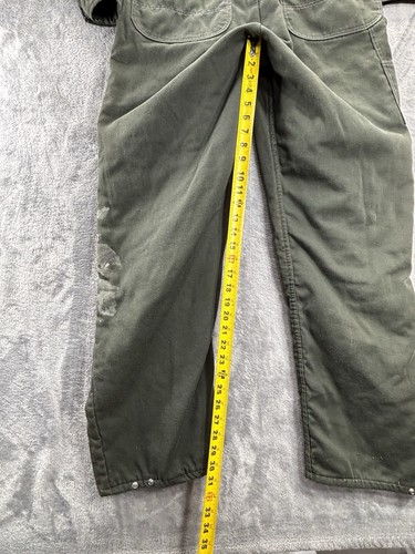 VTG Blue Bell Sanforized Lined Adult Large Coveralls 36x30 Mechanics Farm Ranch - Picture 23 of 24