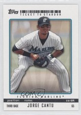 2009 Topps Ticket To Stardom Jorge Cantu #65 3a3