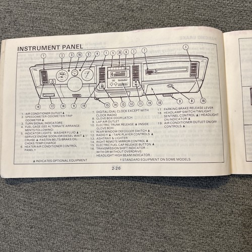 1984 Buick LeSabre Owners Manual - Original - Picture 7 of 15