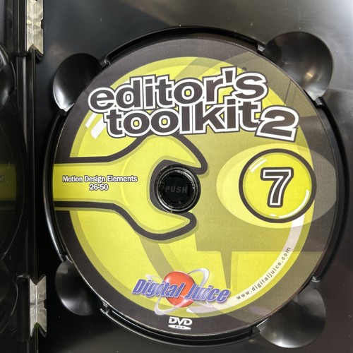Digital Juice Editor’s Toolkit 1 & 2 Editing Video DVD Strumenti Software Sovrapposizioni - Foto 15 di 19