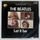 BEATLES LET IT BE APPLE AR2461 Japan VINYL 7