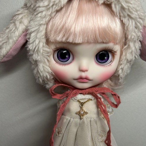 Custom OOAK Icy Doll 30cm Articulated Body Glass Eyes Matte Face from Japan - Picture 6 of 11