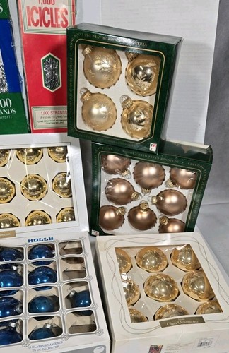 Lot Of Various Vintage Christmas Ornaments Holly, Krebs Etc. (READ) - Picture 4 of 5