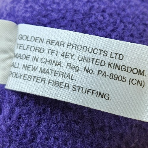 1996 Teletubbies Tinky Winky Talking Closing Eyes 12" Plush Toy - Works Great - Picture 10 of 13