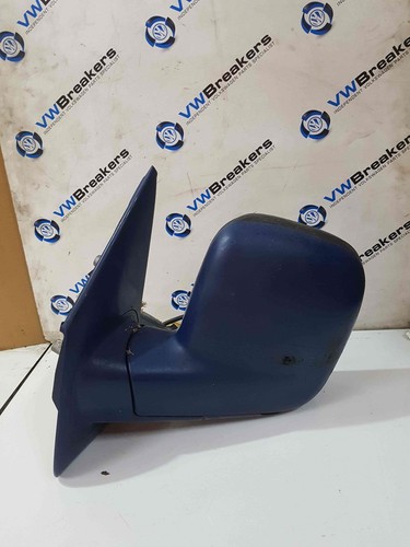 Volkswagen Transporter T5 2003-2009 Passenger Ns Wing Mirror Plain Blue - Picture 2 of 8