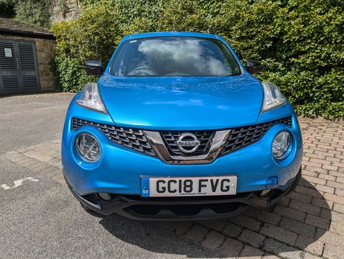 NISSAN JUKE TEKNA BOSE SPECIAL EDITION 1.2 DIG-T PETROL MANUAL 2018 BLUE - Picture 2 of 13