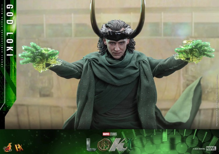 HOT TOYS HT DX40 Loki Season 2 GOD LOKI 1/6 Action Figure Model