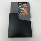 Qbert NES (Nintendo Entertainment System, 1989) Pins Cleaned Tested Dust Sleeve