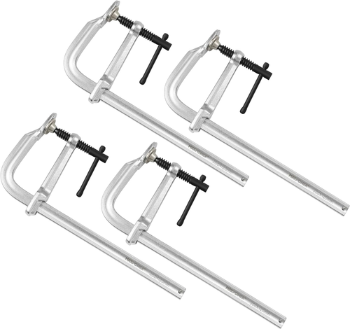 Heavy Duty F Clamp 12-Inch X 4-3/4-Inch Throat (300 X 120Mm Throat), Pack of 4 - Picture 11 of 12