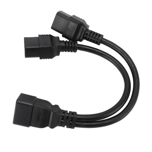 Duales IEC320 C19-Buchse Auf IEC320 C20-Stecker-Netzkabel - Bild 13 von 22