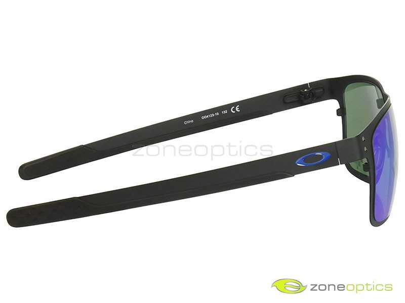 Oakley Holbrook Metal MotoGP Sunglasses OO4123-1055 Matte Black/Prizm Sapphire image 3