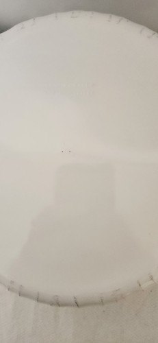 Tupperware RIESIGER HOHER RUNDER Vorratsbehälter SCHIER WEISS 255 - Bild 4 von 5