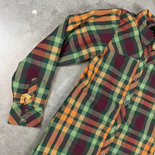 The North Face Flannel Womens Medium Multicolored Outdoors Preowned - Picture 2 of 20