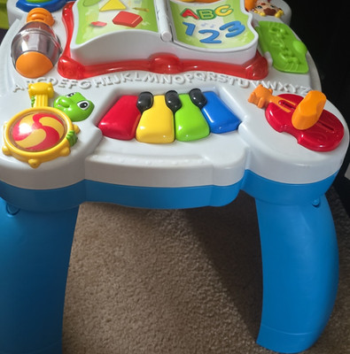 LeapFrog Multicolor Interactive Baby Activity Center Table for Infant Toddler