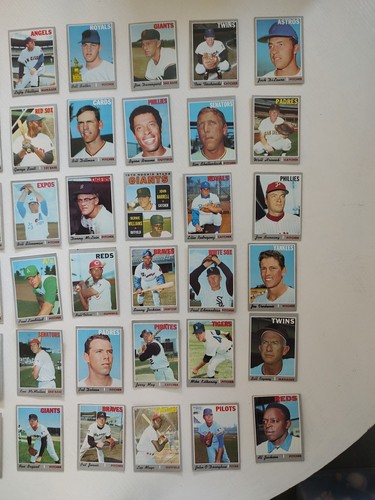 1970 topps baseball Starter Set Of 285 Different Cards + 371 Extras- 656... - Picture 21 of 23