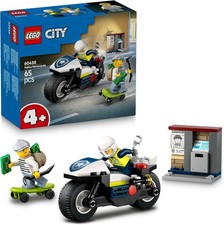 LEGO City Verfolgungsjagd mit dem Polizei-Motorrad – Spielset mit Motorrad