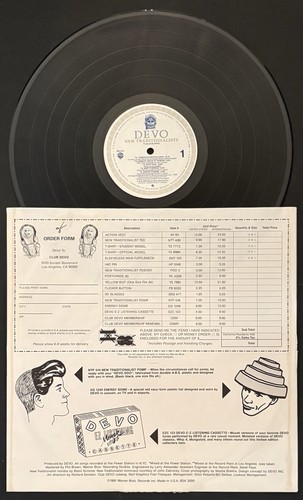 DEVO New Traditionalists LP 1981 BSK 3595 - VG+/EX - Picture 3 of 5