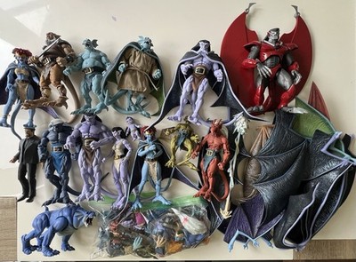 NECA Gargoyles 15 Action Figures Lot - COMPLETE w/ ACCESSORIES, PERFECT, MINT!